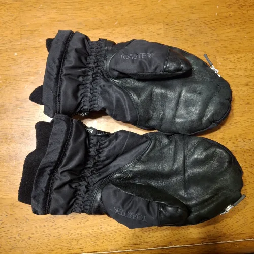 Swany toaster mittens w/ zipper