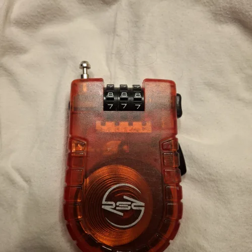 Cable combination lock